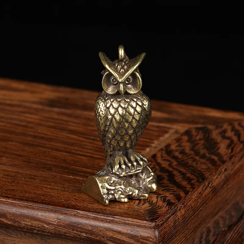 owl ornament brass (4)