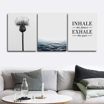 

Scenery Nordic Wall Pictures Poster Print Canvas Painting Calligraphy Decorative for Living Room Bedroom Home Decor Frameless
