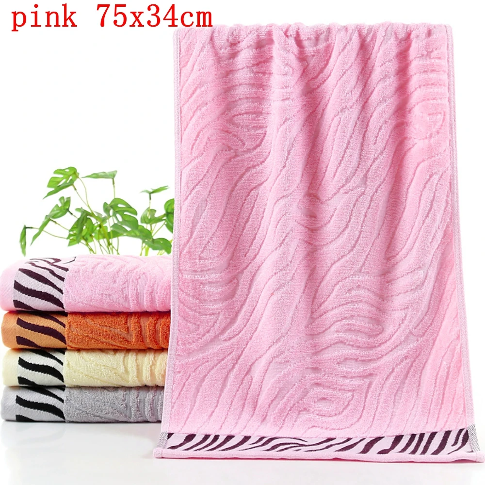 pink 75x34cm DIDIHOU хлопковое однотонное банное полотенце пляжное полотенце для взрослых быстросохнущее мягкое толстое высокоабсорбирующее хлопковое Премиум турецкое полотенце - Цвет: pink 75x34cm