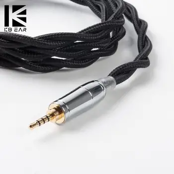 

KBEAR 2 Core UPOCC Single Crystal Copper Cable 3.5/2.5/4.4mm MMCX/0.78mm/QDC 2Pin for ST10S ZSX C12 KXXS ZSN Pro ZSX BL05/03