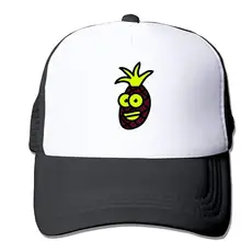 Сетчатая Кепка на заказ, бейсбольная кепка, забавная, с рисунком ананаса, регулируемая Спортивная Кепка s