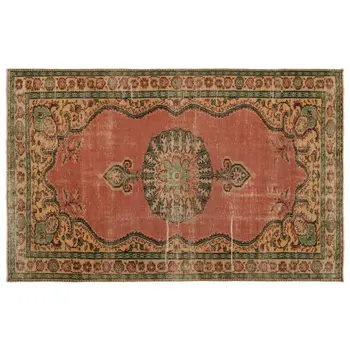 

Handmade Natural Vintage Turkish Area Rug 180x284 Cm-5'11''X9'4''