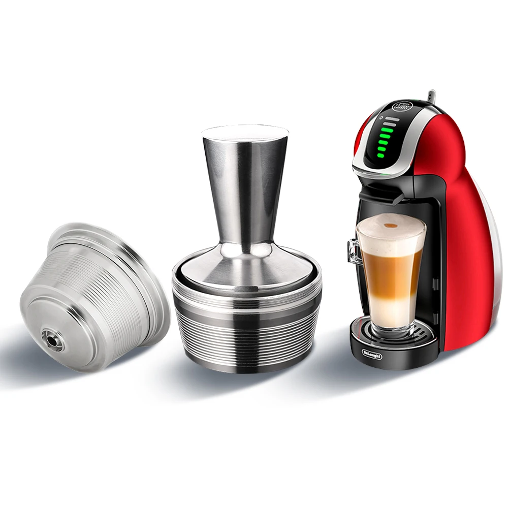 Dolce Gusto Metal Capsule Cap Nescafe Gusto Dolce Reusable Capsula Pod  Stainless Steel Dolce Rechargeable Inox Coffee Filter Cup