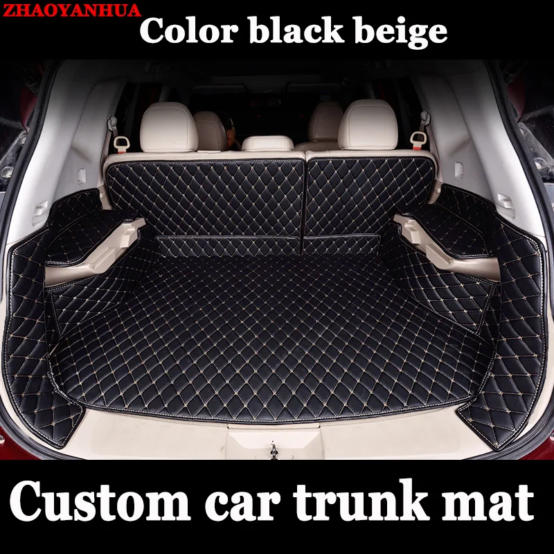 

ZHAOYANHU Customized car Trunk mats for Nissan Qashqai styling carpet floor mats