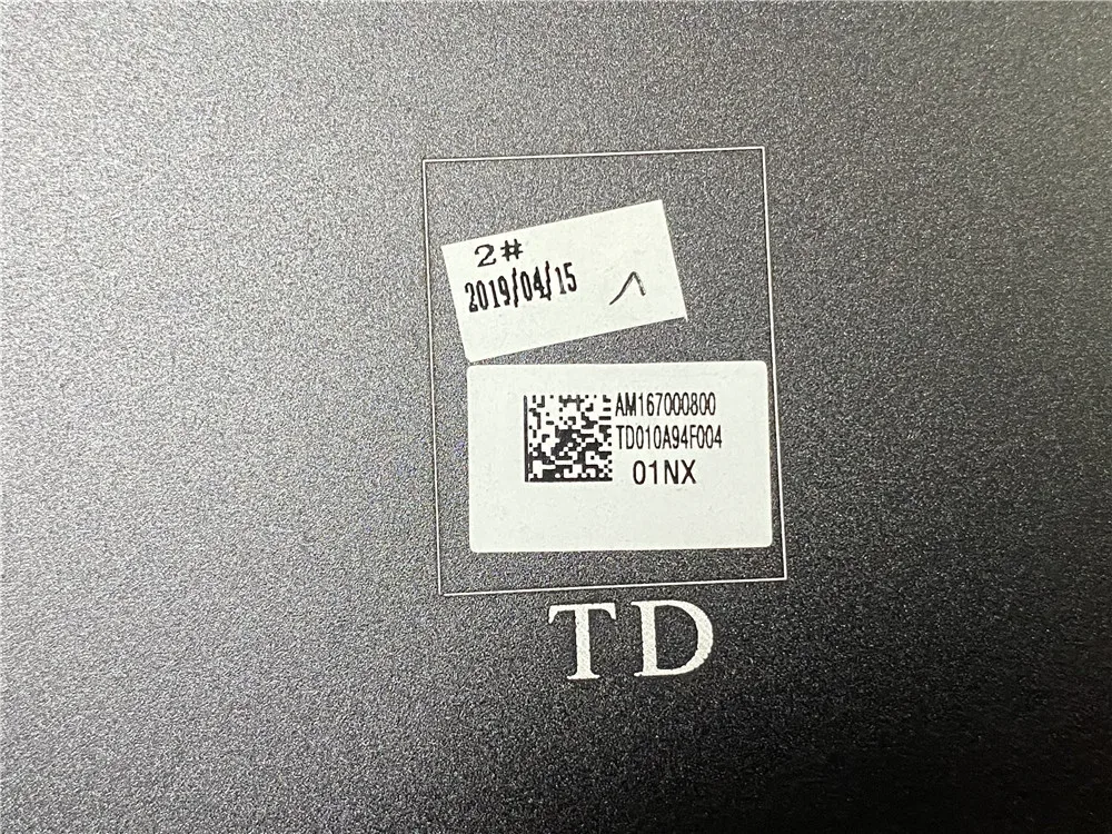 Traseiro da Tampa do Lcd Escudo da Tela Tampa Superior Lenovo Thinkpad E580 E585 E590 E595 01lw413 02dl690 02dl866 Novo Original Case - Imagem 3