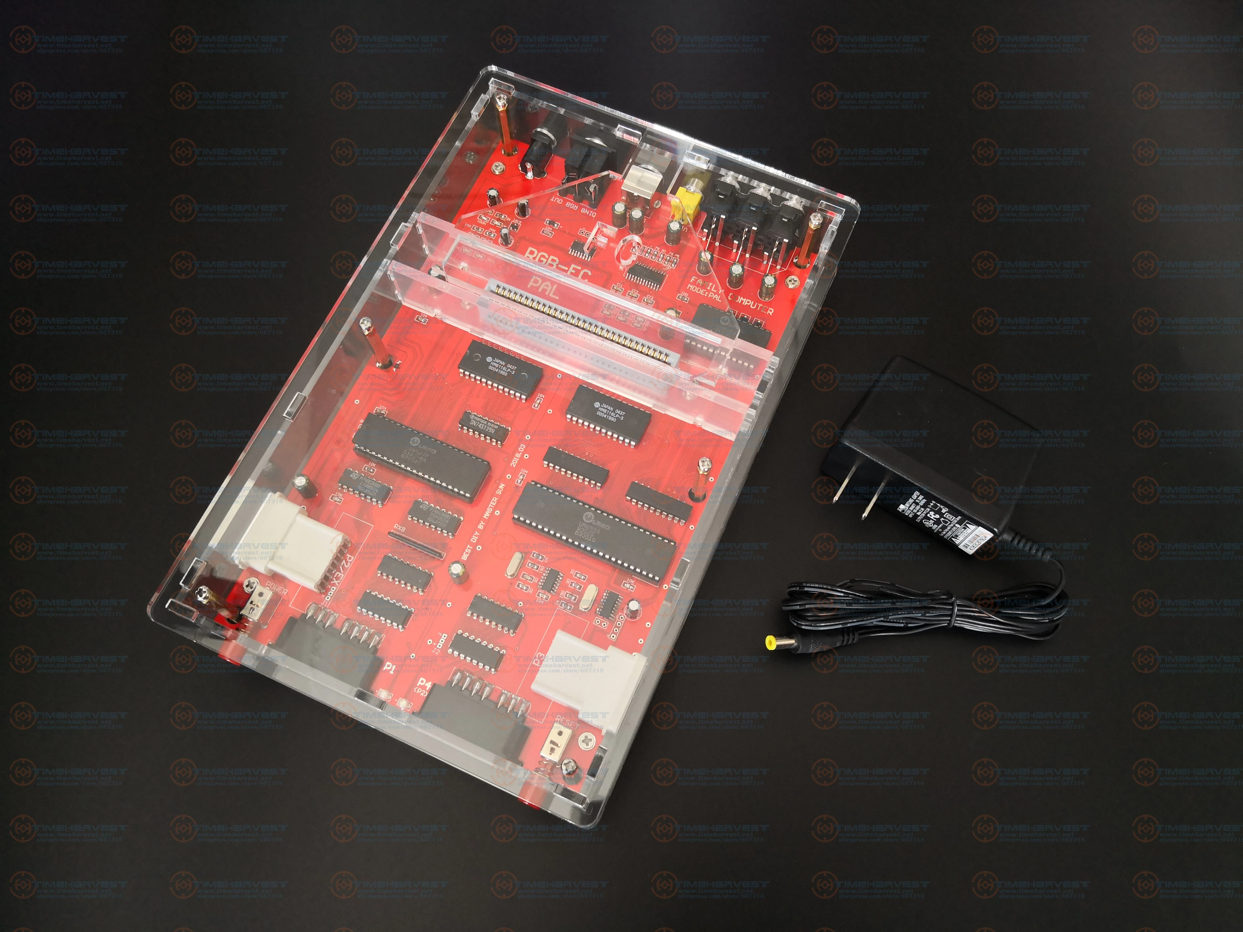 Rgb Fc Game Box Rgb Fc Console Family Computer Fcbox Work With Sfc Gamepad D15p Joypad Stereo Audio Av S Video Rgbs Video Output Coin Operated Games Aliexpress