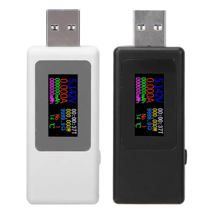 USB тестер для зарядного устройства цифровой вольтметр постоянного тока