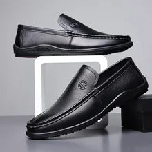 

Business Luxury OXford Shoes Men Breathable Leather Shoes Rubber Formal Dress Shoes Male Office Party Wedding Shoes Mocassins