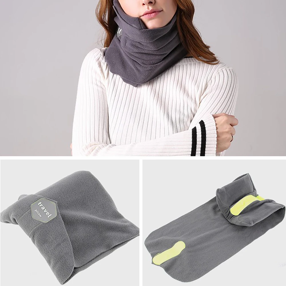 1pcs Airplane Traveling Neck Pillow Comfortable Travel Pillows Portable Nap Accessory For Sleep Pillow Travel