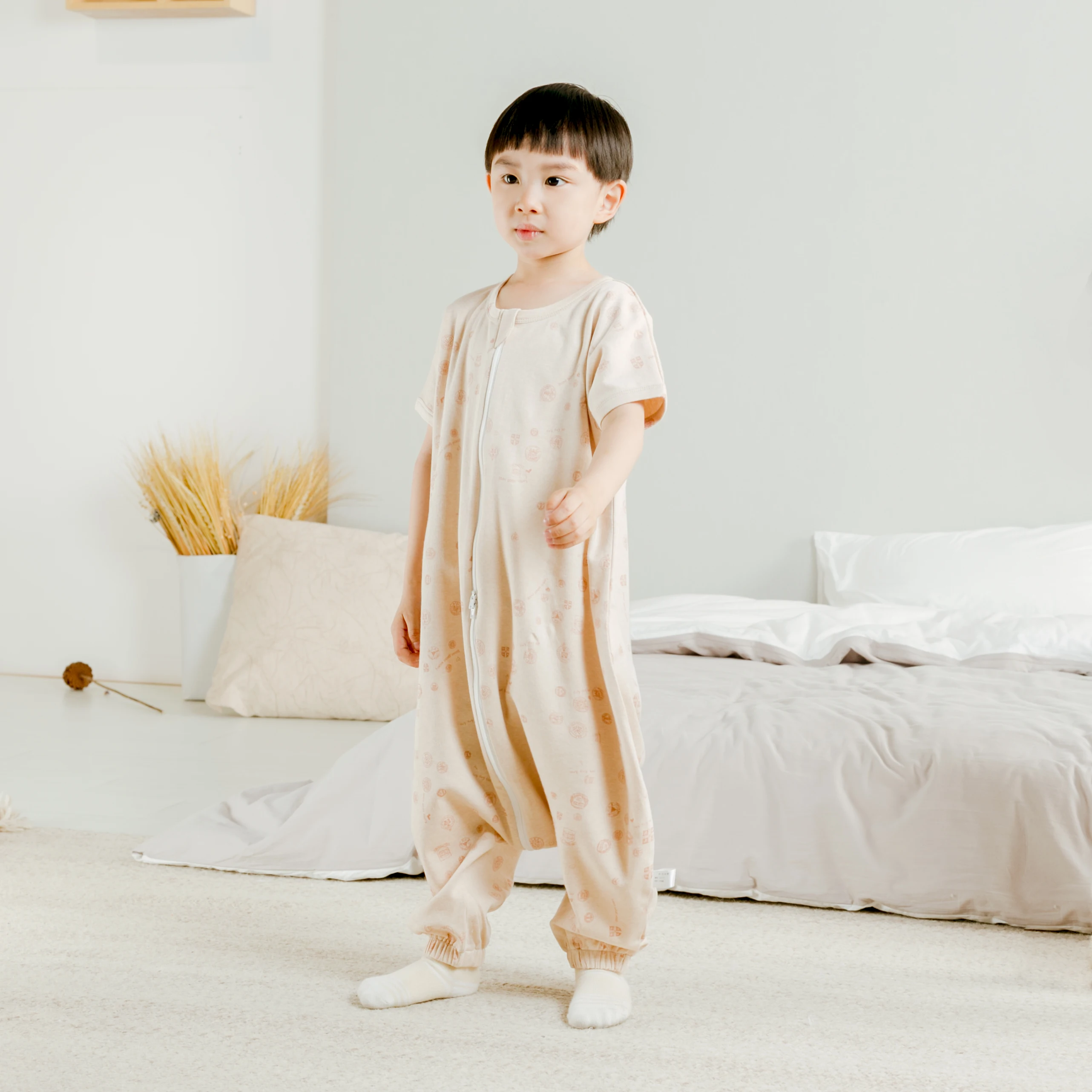 

Sleeping Bag Baby Carriage Sack For Newborn Baby Cartoon Pattern Children Bed Play Split Leg Summer Short Anti Tipi Sleepsacks