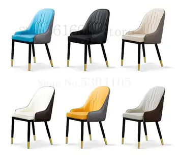 

Northern Europe Light Luxury Dining Chair Modern Simple Family Restaurant Chair Chair Chair Chair Back Chair Discussion Nail