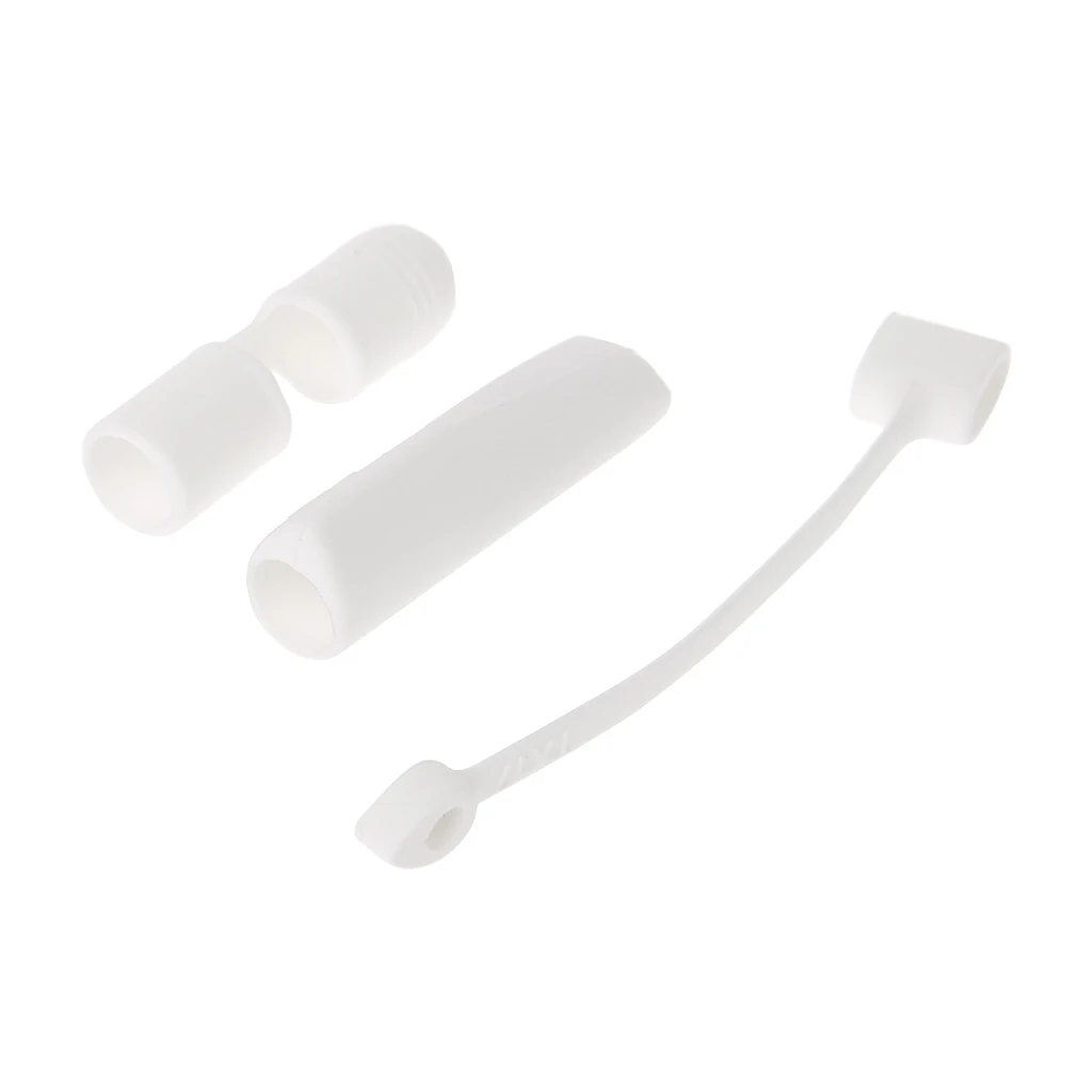 Nib Cover Lightning Cable Adapter Tether Apple Pencil Cap Holder 3-Piece 
