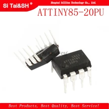 1 шт./лот ATTINY85-20PU DIP-8 ATTINY85 DIP8 85-20PU ATTINY85-20 DIP и