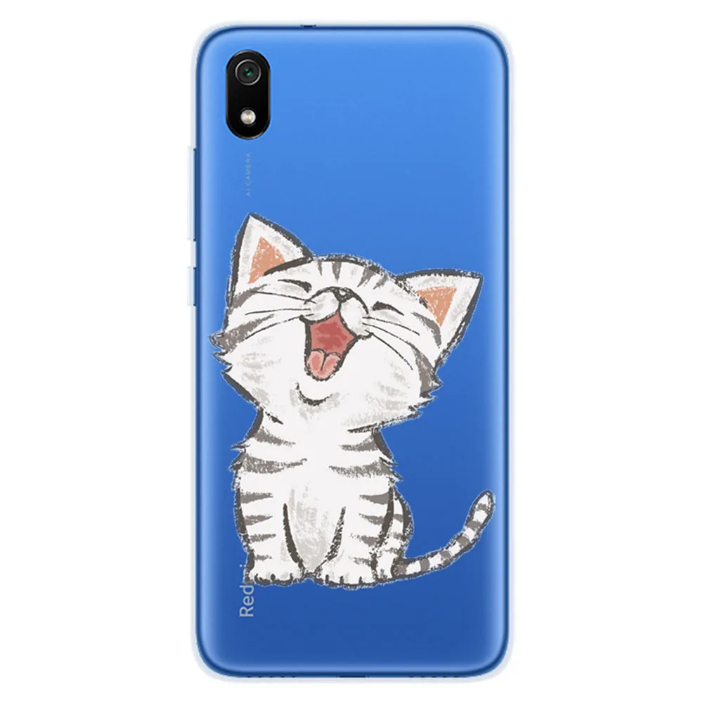 Милый художественный чехол Coque для Xiaomi Redmi 7 7a Новинка Цветы Силиконовый чехол для телефона Xiaomi Redmi 7A Redmi 7a задняя крышка Fundas - Цвет: Case 807