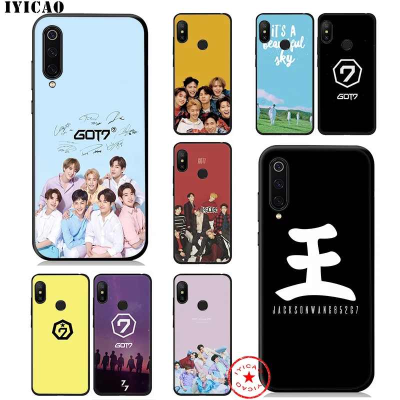 IYICAO Got7 Band K Pop Got 7 мягкий чехол для Xiaomi Mi 10 A3 A2 Lite A1 CC9 CC9E 9T 8 6 SE Pro F1 Max 3 5X 6X MiA1 MiA2 |
