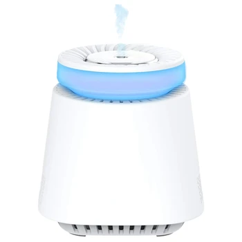 

-HEPA Air Purifiers for Home, Portable Air Filtration Humidifier, Sleep Mode,Bedroom Office, Night Light,Desktop Cleaner