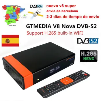 

DVB-S2 GT Media V8 NOVA Satellite Decoder with 3 years Europe Cline GTmedia V8 NOVA Full HD h.265 Spain Poland Europe cline