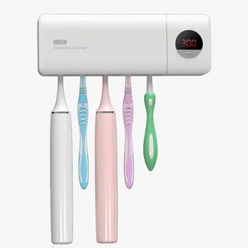 

Toothbrush Sterilizer Punch-free Household Smart Toothbrush Sterilization Box UVC Ultraviolet Toothbrush Sterilizer