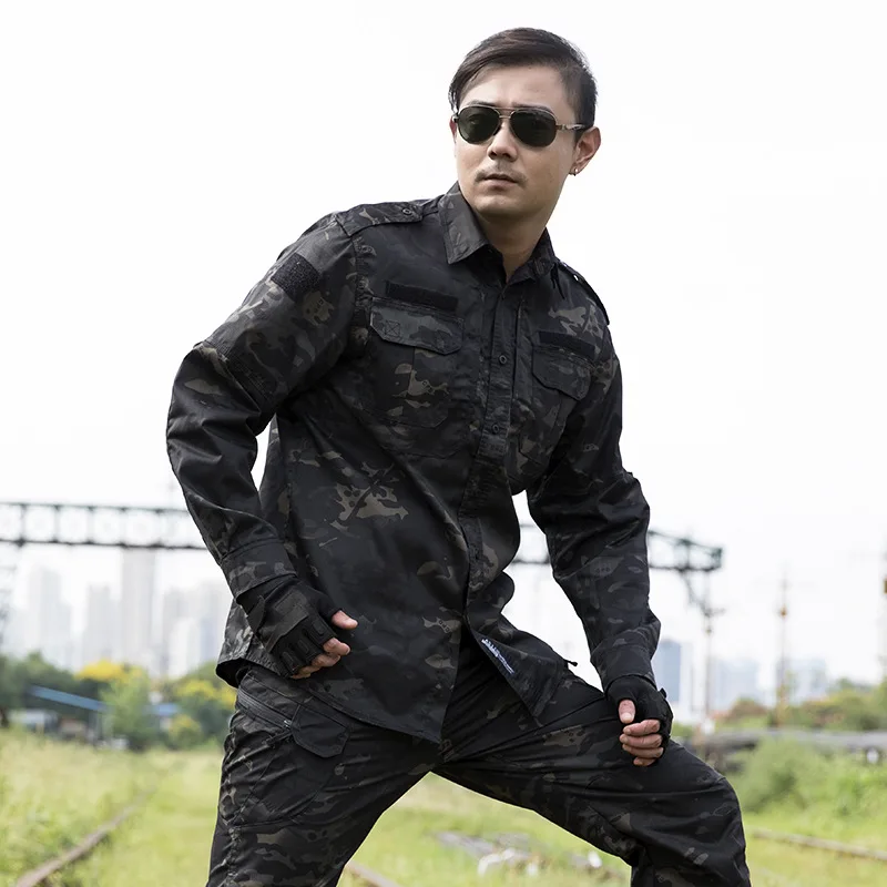 

Outdoor Men Airsoft Paintball Clothing Military Shooting Uniform Tactical Combat Camouflage Shirts Men Pants IX7 Suit Uniforms