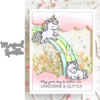 

Word Magical Metal Cutting Dies for Scrapbooking and Card Making Paper Craft 2019 New die cuts