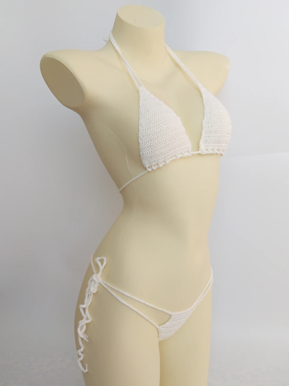 Tanie Kup 3 Get 50% Off damskie Bikini Micro bawełniane stringi strój kąpielowy sklep