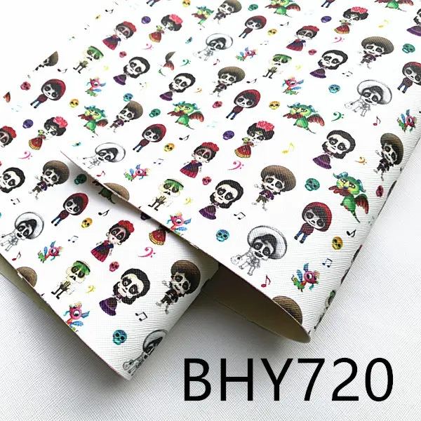 10 шт./20*33 см принт искусственная кожа винил BHY666