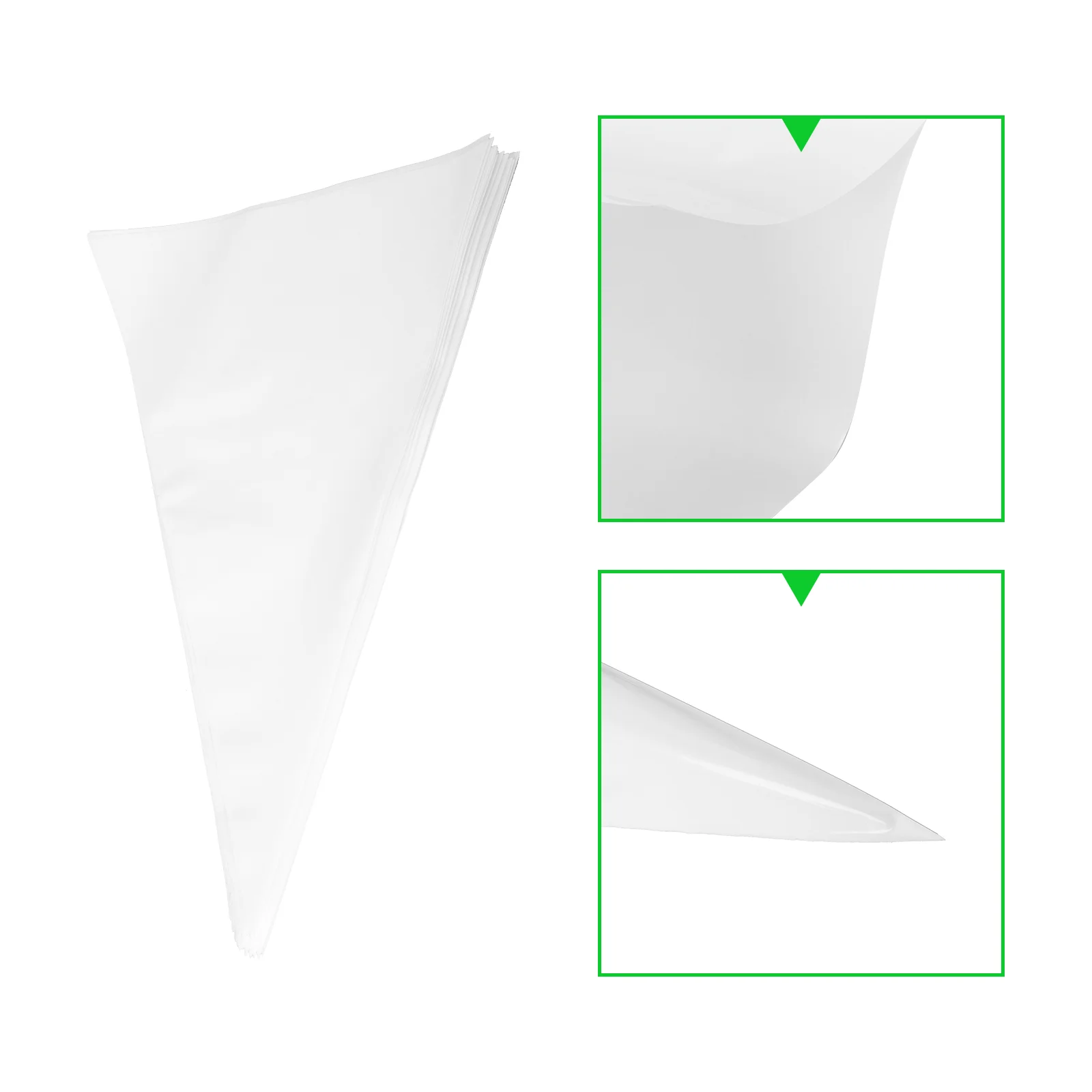 50pcs Tile Grout Bag Piping Cement Bag Masonry Bag Mortar Bag Heavy Duty PouchDIY Apparel