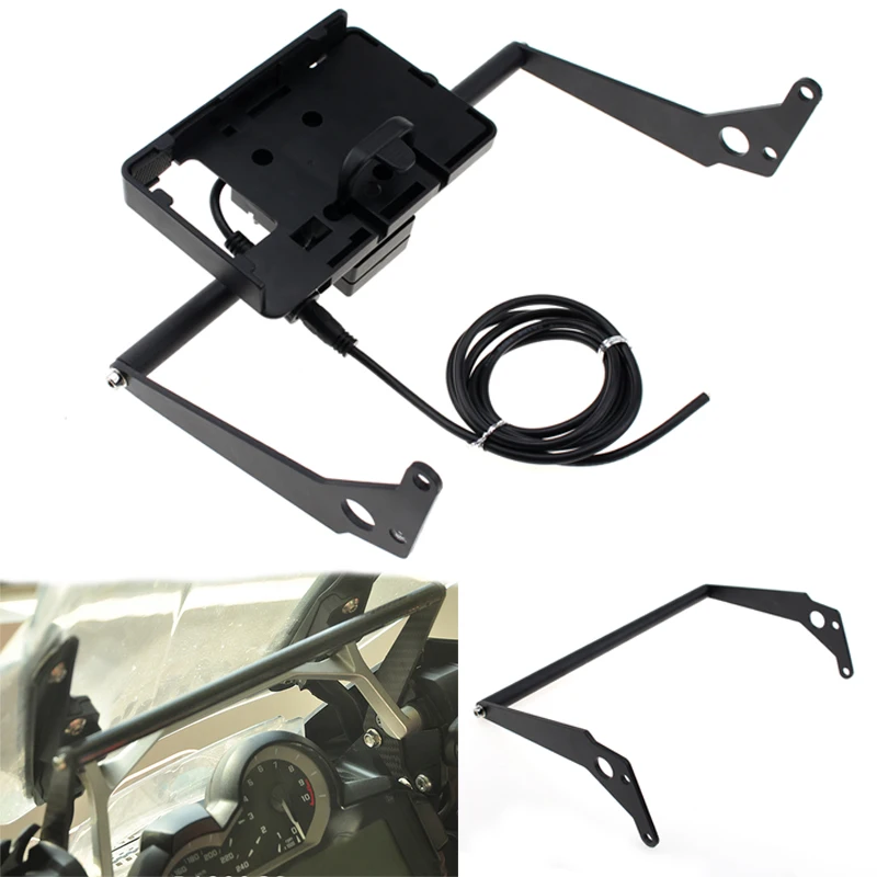 

Carbon fiber handlebar in-situ navigation bracket for BMW R1200GS ADV LC 13-18 R1250GS R 1200 GS Adventure R 1250 GS 2019