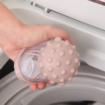 

4Pcs Floating Pet Fur Lint Hair Catcher Laundry Hair Remover For Washing Machine Starfish Shape Solid Cleaning Balls