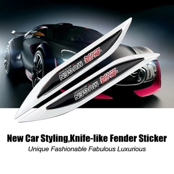 

Car Styling Rear Trunk Lid Sticker Side Fender Emblem Decals for Honda Logo Mugen Power Civic Accord Odyssey CRV Jazz Pilot City