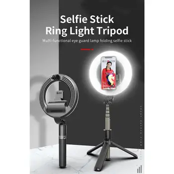 

5 Inch Ring Light Bluetooth Selfie Stick Portable LED Fill Light Mobile Phone Live Bracket