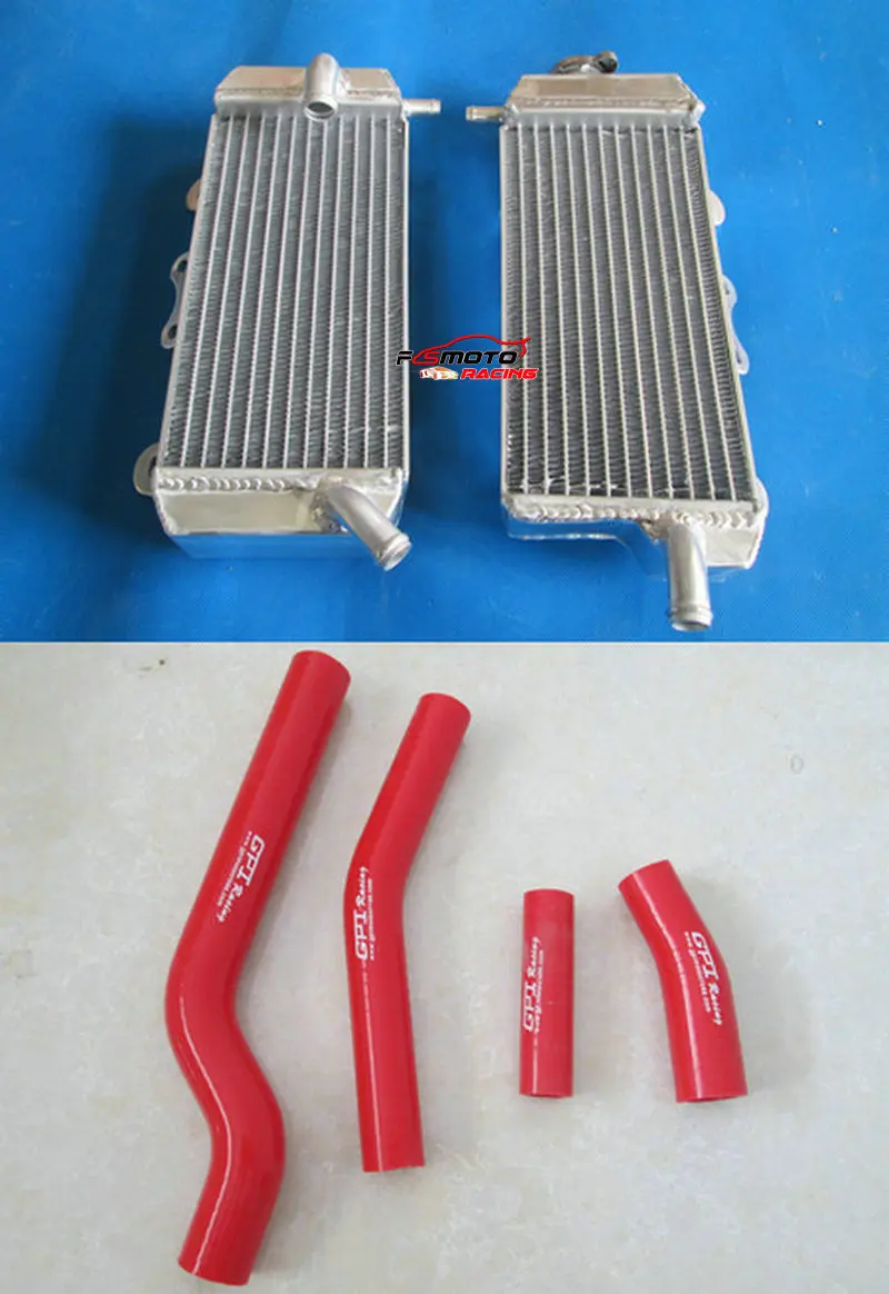 Брендовый алюминиевый радиатор+ шланг для Yamaha YZF450 YZF 450 YZ450F 2007-2009 07 2008 09