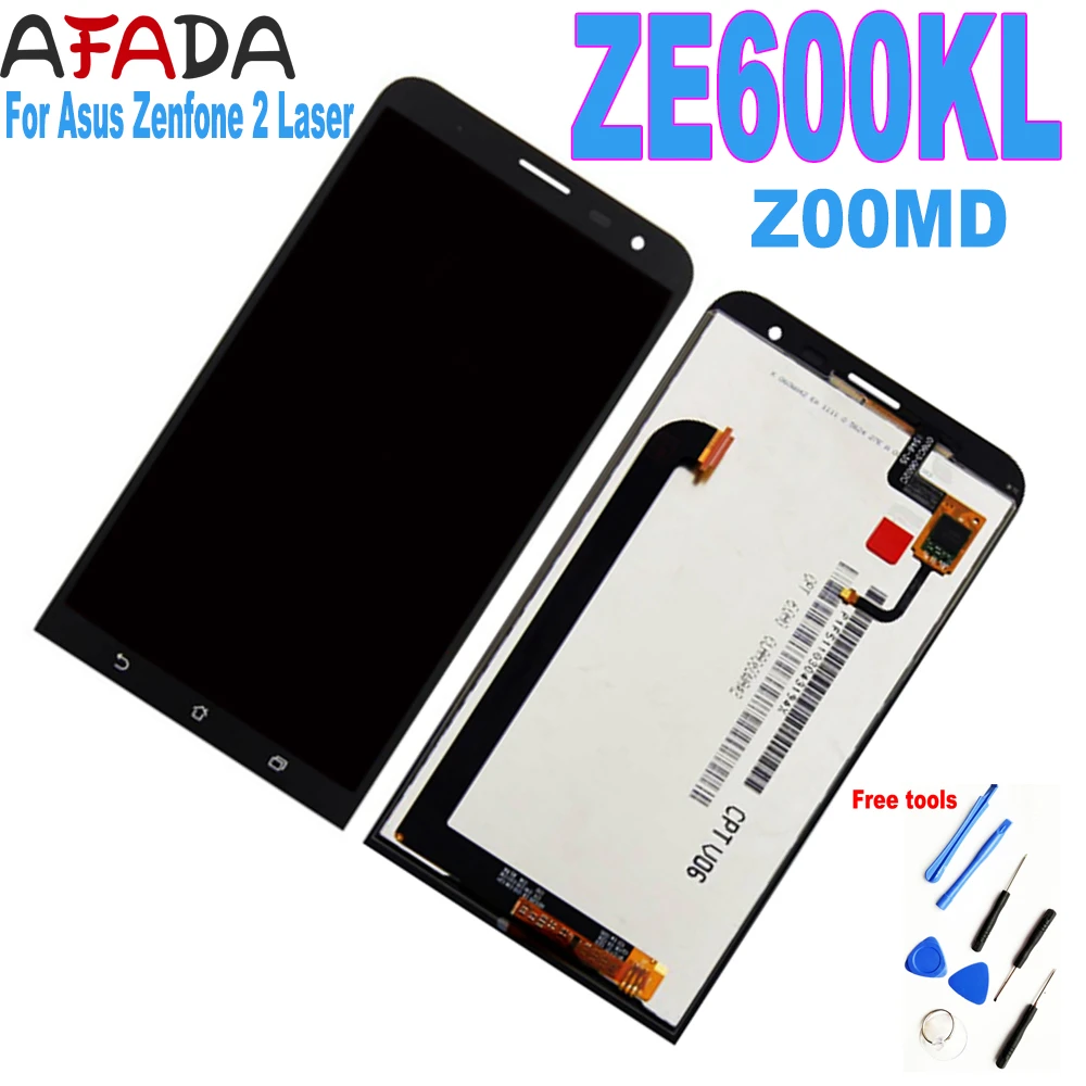 6 0 Inch For Asus Zenfone 2 Laser Ze600kl Z00md Lcd Display Digitizer Touch Screen Panel Glass Sensor Assembly Replacement Mobile Phone Lcd Screens Aliexpress