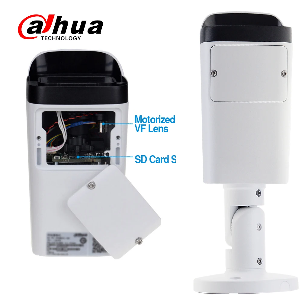 Dahua 6MP IP Камера IPC-HFW4631H-ZSA обновления от IPC-HFW4431R-Z 4 шт./лот со встроенным слот карты Micro SD PoE 6MP