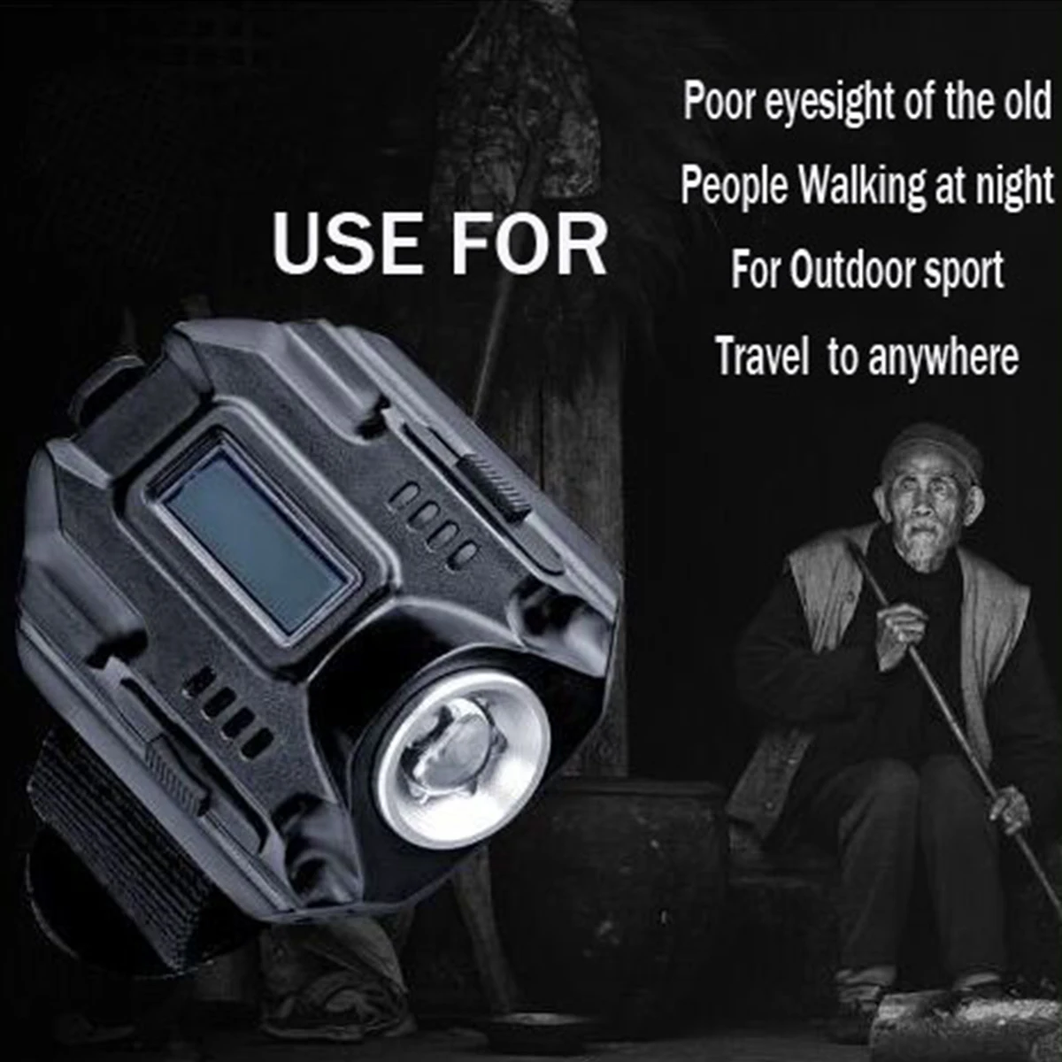 Портативные наручные часы фонарик XPE светодиодный фонарь утренний/Ночной Запуск тактические часы освещение со временем светодиодный дисплей детский подарок