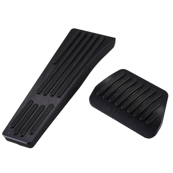 

2PCS Anti-Slip No Drilling Aluminum Brake Gas Pedal Pad Cover for 1 2 3 4 5 6 7Series X3 X4 X5 X6 X7,F20 F21 F22 F23