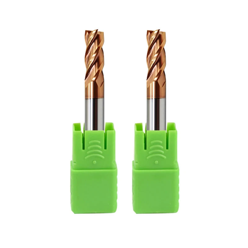 Good quality High hardness 1mm-20mm hrc 65 solid carbide 4 flutes end milling cutters Plane Processing die steel CNC tools | Инструменты