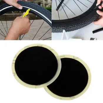 

25mm Bicycle Bike Inner Tire No Glue Adhesive Patch Bike Rubber Repairing Tool Accessory For Road Bike Car Tire Repair Tools