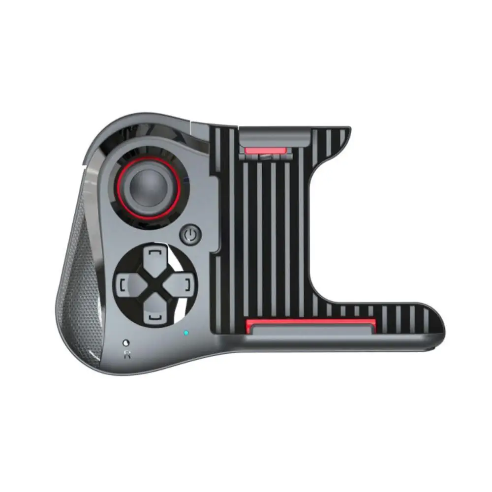 Беспроводной bluetooth-геймпад с одной рукой для Android PUBG, перезаряжаемая игра, IOS, мобильный, для MOCUTE-059, игровой контроллер, ручка X1P6 - Цвет: Черный