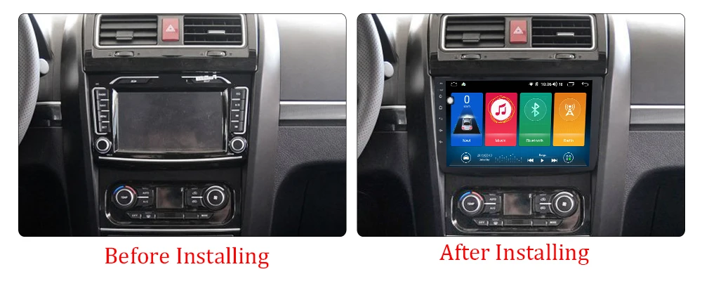 Discount MEKEDE Android 9.0 Car DVD Multimedia Player For new Great wall Haval Hover H3 H5 2013 Car  Raido Video Audio Player WIFI 4G BT 1