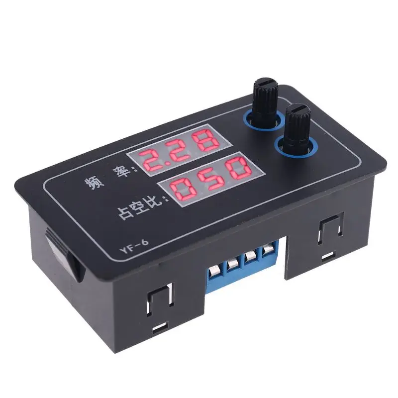 

PWM Signal Generator pulse frequency duty cycle adjustable square wave 1-100KHz B95B