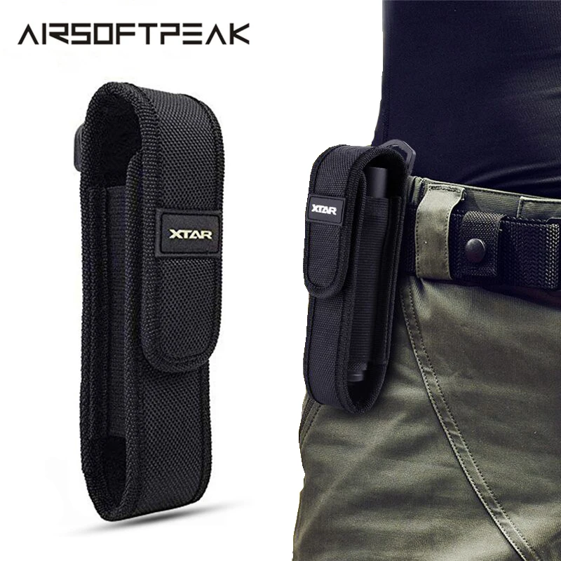 AIRSOFTPEAK T220 Открытый фонарик чехол светодиодный фонарь фонарик Чехол кобура Кемпинг походный ремень тактические Подсумки ДЛЯ Fenix TZ20