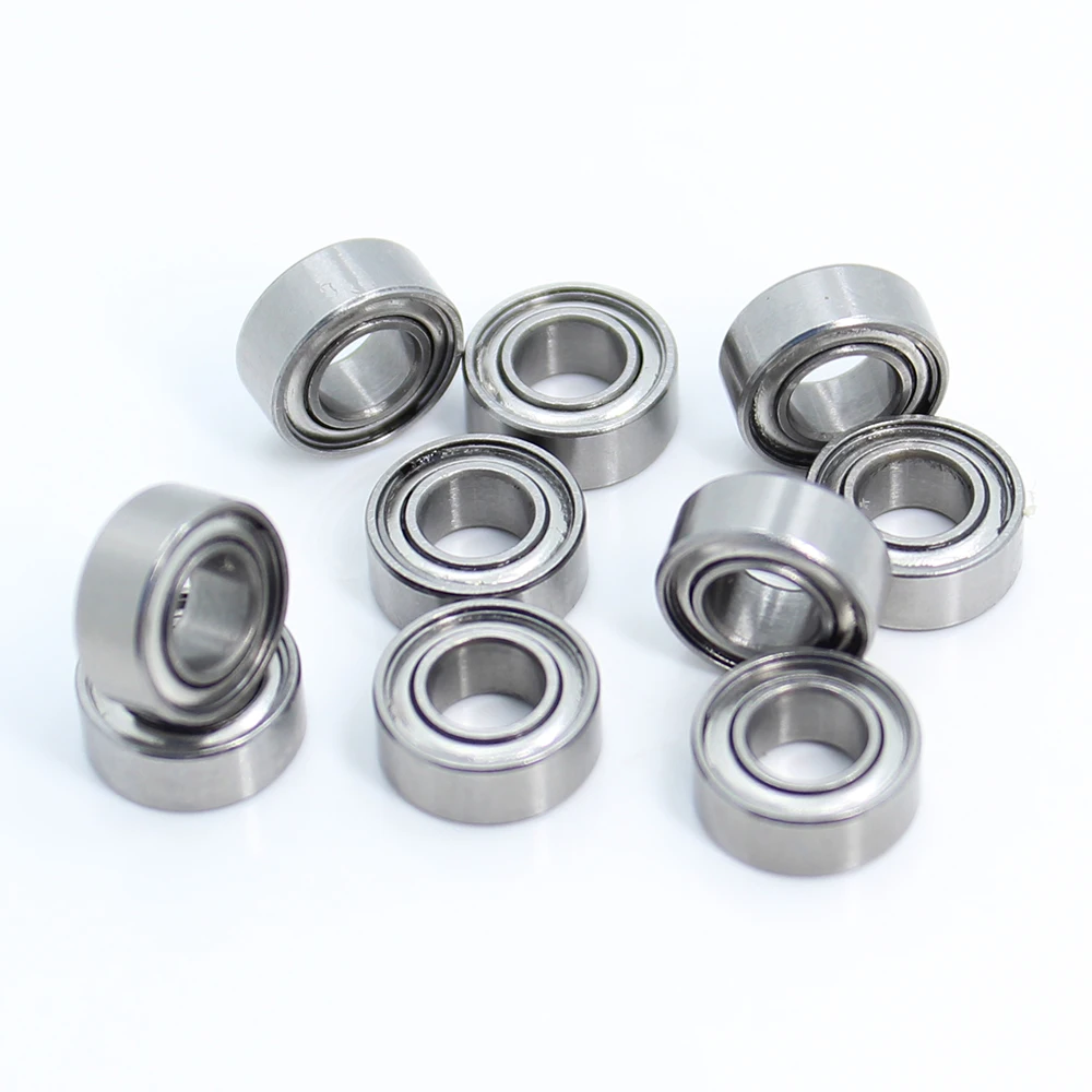 5PCS 5x10x4mm 5*10*4mm MR105-2RS Miniature Ball Bearings with blue Plastic Cover 