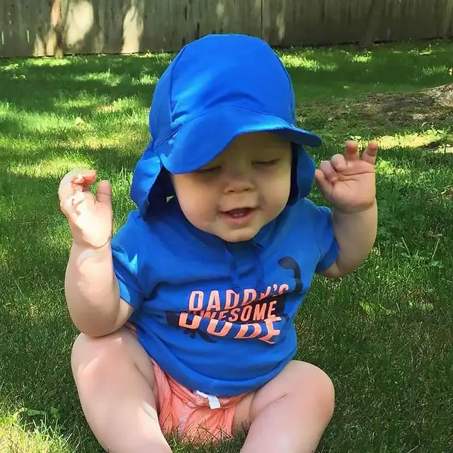 Sombreros de cubo de secado rápido para niños de 3 meses a 5 años, gorros de sol esenciales de ala ancha para playa, protección UV para exteriores 5