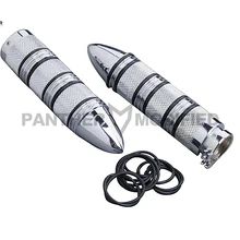 " 25 мм хромированные мотоциклетные рукоятки для рук чехол для мотоцикла для Honda GL1800 2001-2013 Shadow 600 750 Suzuki M50 C90