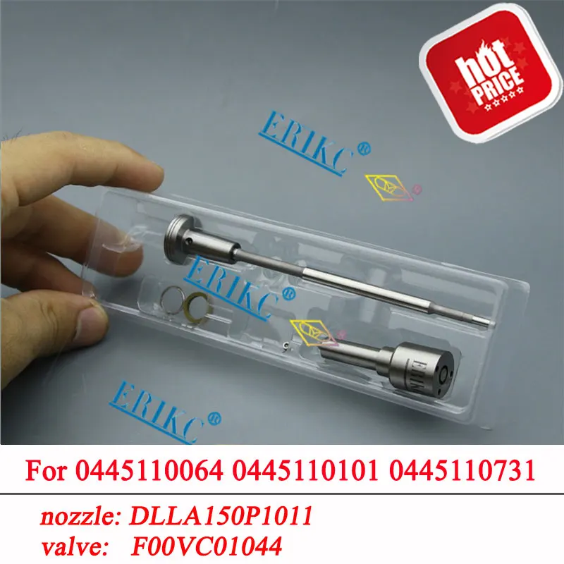 

Injector Rebuild Nozzle DLLA150P1011 (0433171654) Control Valve F00VC01044 For F 00T E00 64N HYUNDAI 33800-27000 KIA 33800-27010