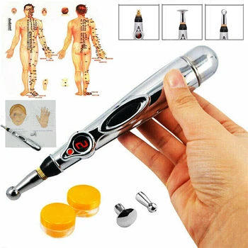 

Electronic Massage Acupuncture Pen Head Leg Meridian Laser Therapy Acupuncture Machine Relief Pain Pen Health Care Tool Hot Sale