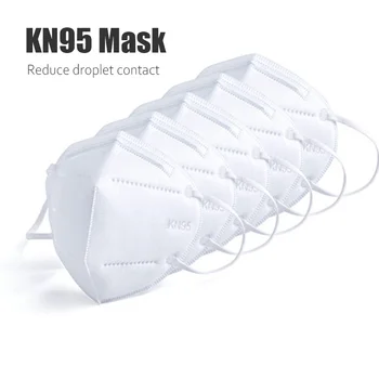 

30-100pcs ffp2 face mask KN95 facial masks 5 Layers filter mask Protective maske anti dust mask mouth filtros mascarillas fp2