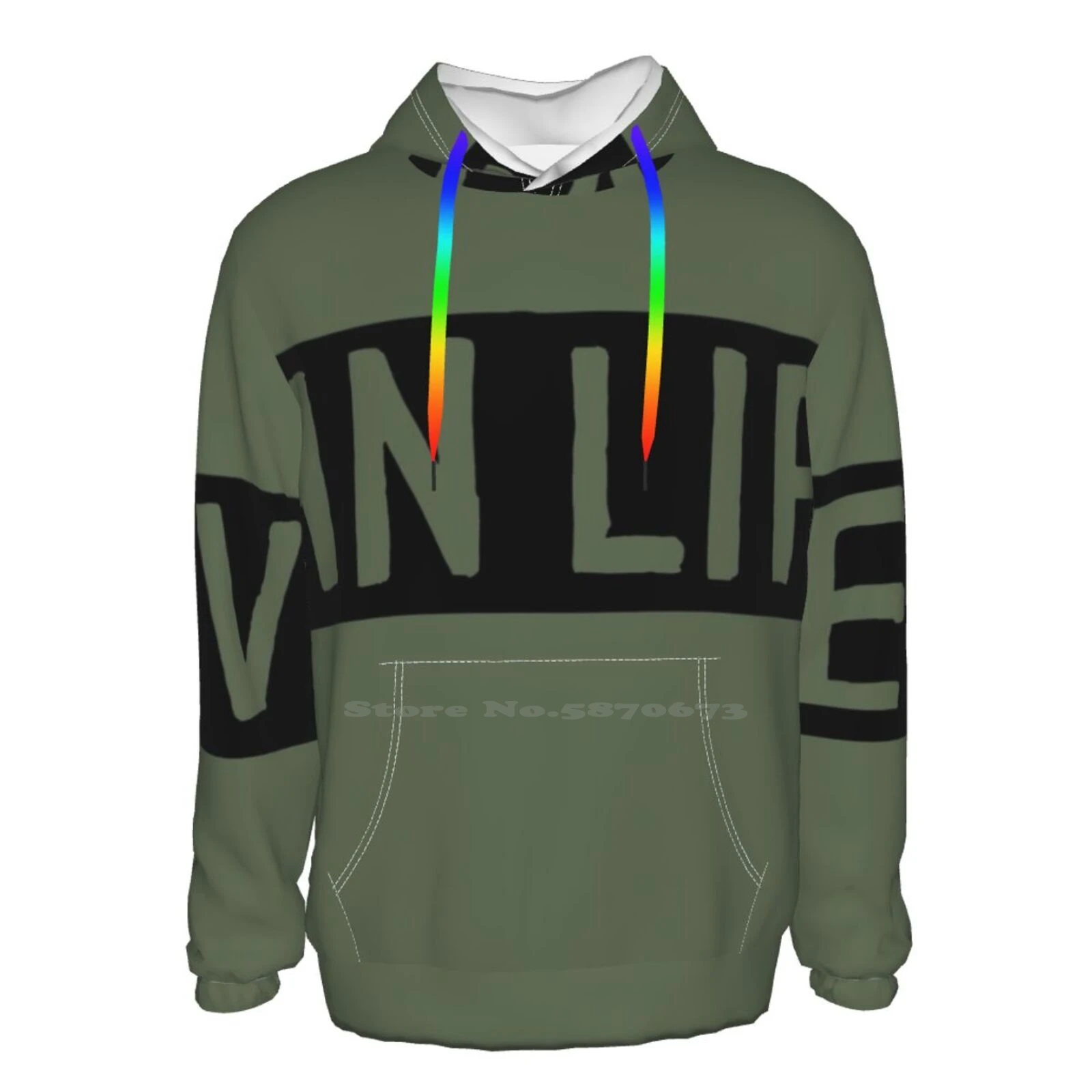 Vanlife Sudadera con capucha de manga larga para hombre y mujer, prenda de vestir, con estampado de signo de la marca Nomadic S, a la moda, con ruedas| Sudaderas con capucha sudaderas| -