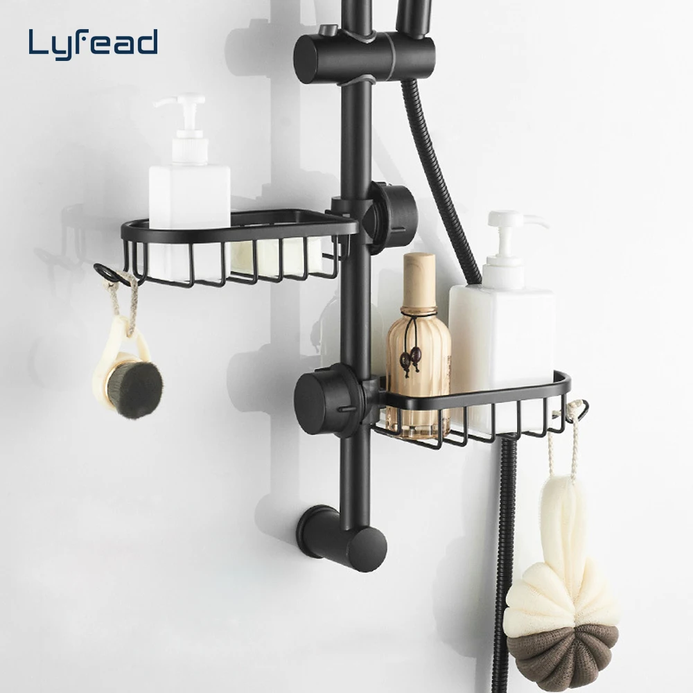 Корзина для душа Lyfead кухни и ванной комнаты однослойный держатель хранения